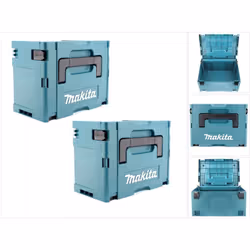 Description générale Le coffret de transport Makpac 3 de Makita est conçu pour le transport pratique et sécurisé de vos outil ...