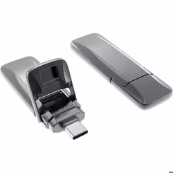 Xlyne 7612800 Clé USB 128 GB gris 7612800 USB-C® (USB 3.2 Gen 2)