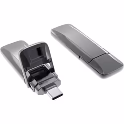 Xlyne 7625600 Clé USB 256 GB gris 7625600 USB-C® (USB 3.2 Gen 2)