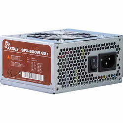 Inter-Tech SFX-300W, 300 W, 110 - 240 V, 50 - 60 Hz, 4 - 8 A, Actif, 26,4 W
