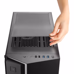 Inter-Tech S-3906 Renegade Tower Noir - Vue supplémentaire 8