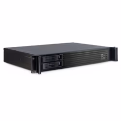 Inter-Tech 1.5U-1528L, Support, Serveur, Noir, Mini-ITX, Acier, 1.5U