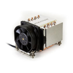 Inter-Tech A-24 Processeur Refroidisseur 6 cm Aluminium, Noir