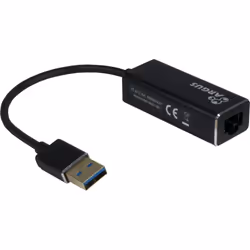 Inter-Tech ARGUS IT-810, Noir, Realtek RTL8153, 25 mm, 240 mm, 17 mm, 30 g