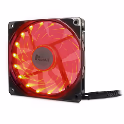Inter-Tech L-12025 Aura Boitier PC Ventilateur 12 cm Noir