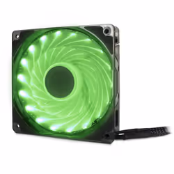 Inter-Tech L-12025 Aura Boitier PC Ventilateur 12 cm Noir - Vue supplémentaire 4