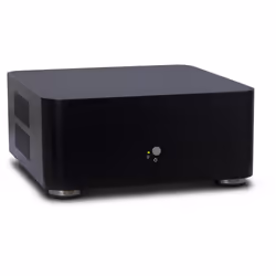 Inter-Tech A80, Small Form Factor (SFF), PC, Noir, ITX, Aluminium, 4 cm