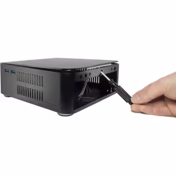Inter-Tech ITX A80S Mini Tower Noir 60 W - Vue supplémentaire 10