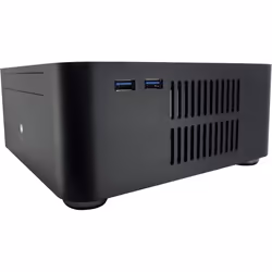 Inter-Tech ITX A80S Mini Tower Noir 60 W - Vue supplémentaire 5