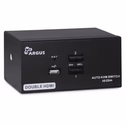 Inter-Tech AS-22HA HDMI, 1920 x 1440 pixels, Full HD+, Noir