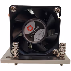 Inter-Tech A-26 Processeur Refroidisseur 6 cm Noir, Argent