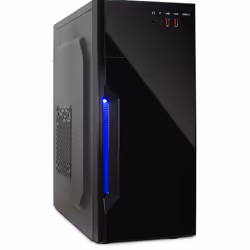 Inter-Tech B-42, Midi Tower, PC, Noir, ATX, micro ATX, 15 cm, 35 cm