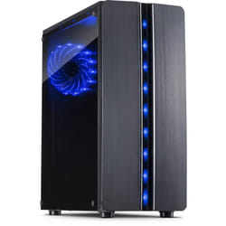 Inter-Tech 88881309 unité centrale Mini Tower Noir