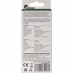 Inter-Tech Argus IT-410-S USB 3.2 Gen 1 (3.1 Gen 1) Type-C Gris