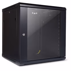 Inter-Tech SMA-6612, Rack monté sur le mur, 12U, 40 kg, Verrouillage des touches, 23,5 kg, Noir