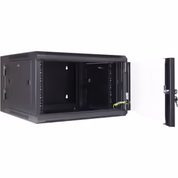 Inter-Tech SMB-6606 6U Rack monté sur le mur Noir - Vue supplémentaire 2