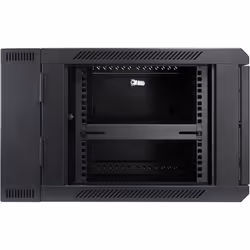 Inter-Tech SMB-6606 6U Rack monté sur le mur Noir - Vue supplémentaire 4