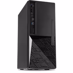 Inter-Tech S-703, Bureau, PC, Noir, micro ATX, Mini-ITX, Acier, 11,5 cm