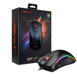 Inter-Tech GT-300+ RGB souris Droitier USB Type-A 4000 DPI