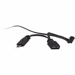 Inter-Tech RS-041 RGB Boitier PC Ventilateur 12 cm Noir - Vue supplémentaire 2