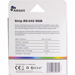 Inter-Tech RS-042 RGB Universel Kit d'éclairage pour boîtier PC
