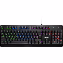 Inter-Tech NK-2000ME clavier USB QWERTZ Noir