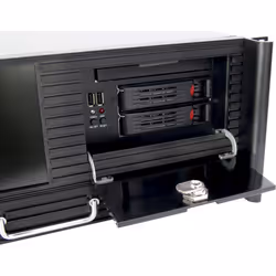 Inter-Tech 4U 4452-TFT Support Noir - Vue supplémentaire 5