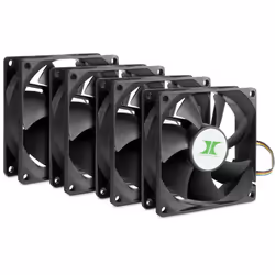 Inter-Tech 88887290, Ventilateur, 8 cm, 1000 tr/min, 2000 tr/min, 27,2 dB, 30 cfm