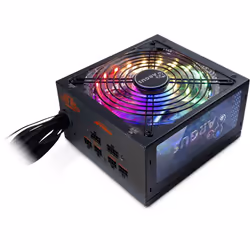 Inter-Tech Argus RGB-750W CM II, 750 W, 100 - 240 V, 47 - 63 Hz, Actif, 100 W, 750 W