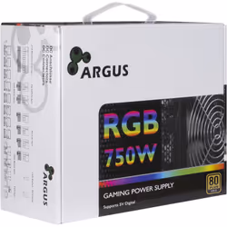 Inter-Tech Argus RGB-750W CM II unité d'alimentation d'énergie 20+4 pin ATX ATX Noir