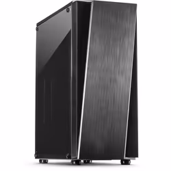 Inter-Tech T-11 Televen, Tower, PC, Noir, ATX, ITX, micro ATX, 16,5 cm, 30,5 cm