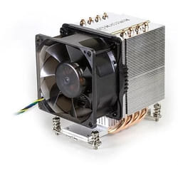 Inter-Tech A-19 Processeur Refroidisseur 8 cm Aluminium, Noir