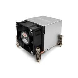 Inter-Tech K-650 Processeur Refroidisseur 6 cm Aluminium, Noir