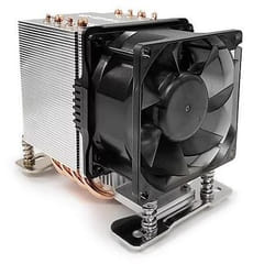 Inter-Tech A-35 Processeur Refroidisseur 8 cm Aluminium, Noir