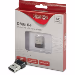 Inter-Tech DMG-04, Sans fil, USB, WLAN, 433 Mbit/s