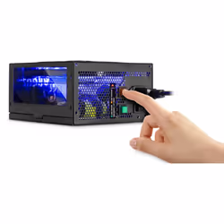 Inter-Tech Argus RGB-500W II unité d'alimentation d'énergie 20+4 pin ATX Noir