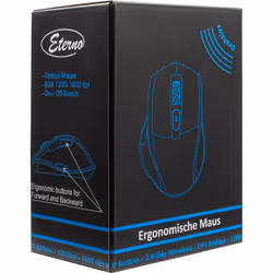Inter-Tech M-230 souris Droitier RF sans fil Optique 1600 DPI - Vue supplémentaire 4