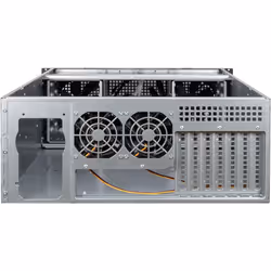 Inter-Tech 4U 40255 Support Noir, Gris