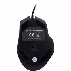 Inter-Tech GT-100 RGB souris Droitier USB Type-A Optique 6400 DPI - Vue supplémentaire 5