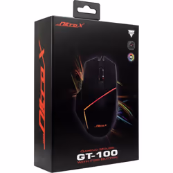 Inter-Tech GT-100 RGB souris Droitier USB Type-A Optique 6400 DPI - Vue supplémentaire 7