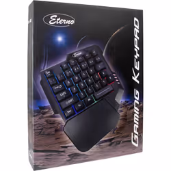 Inter-Tech KB-3035 clavier USB QWERTY Noir