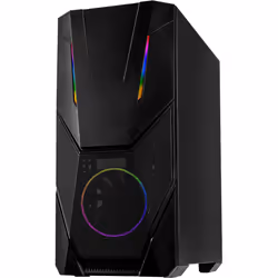 Inter-Tech IT-3303 HORNET Tower Noir