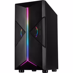 Inter-Tech IT-3306 CAVY Tower Noir