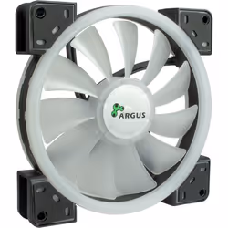 Inter-Tech 88885539, Ventilateur, 14 cm, 1200 tr/min, 22 dB, 64,73 m³/h, Noir