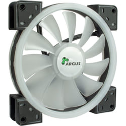 Inter-Tech 88885539 système de refroidissement d’ordinateur Boitier PC Ventilateur 14 cm Noir 1 pièce(s)