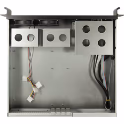 Inter-Tech 2U-K-240L Support Noir - Vue supplémentaire 4