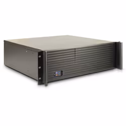 Inter-Tech 3U-K-340L, Support, Serveur, Noir, ATX, micro ATX, Mini-ITX, 3U, HDD, Énergie
