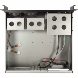 Inter-Tech 3U-K-340L Support Noir - Vue supplémentaire 4