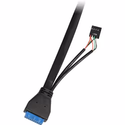 Inter-Tech 3U-3508 Support Noir - Vue supplémentaire 9