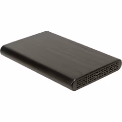 Inter-Tech 88884122, Boîtier HDD, 2.5", SATA, Série ATA II, Série ATA III, 10 Gbit/s, Connectivité USB, Noir